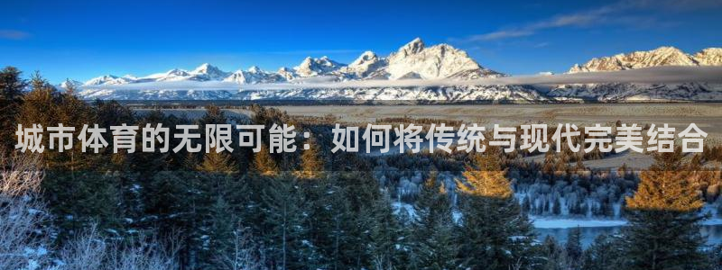 ug环球官网登录入口：城市体育的无限可能：如何将传统与现代完美结合
